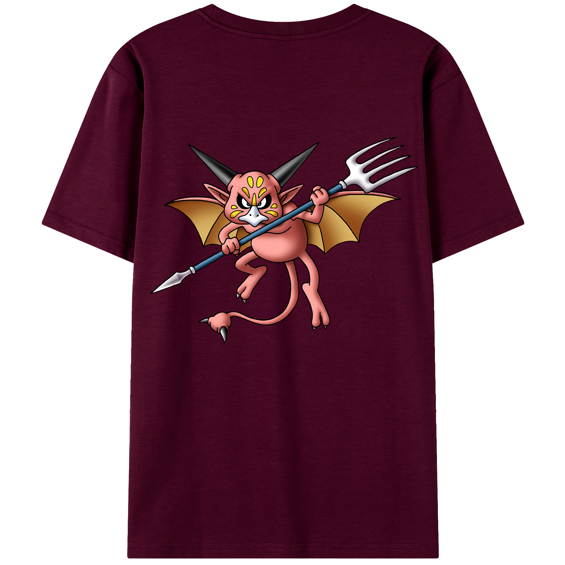 （画像用） ドラゴンクエスト Doragon Kuesuto Dragon Quest レディース半袖Tシャツ(バックプリント)